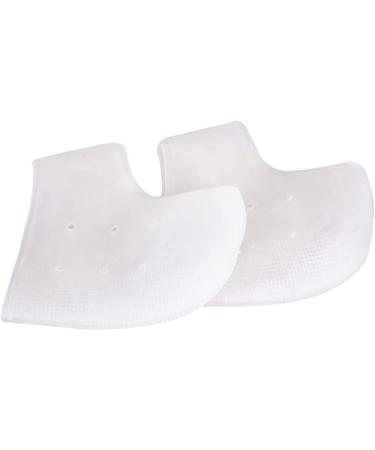 Ipetboom Heel Protective Sleeve 6 Pairs Clear Jel Silicone Gel Silicone Ankle Cover Gel Foot Socks Gel Ankle Protectors Shoe Mats Shoe Pads Ankle Socks Insole Heel White Heel Socks - Buy Online on GoSupps.com