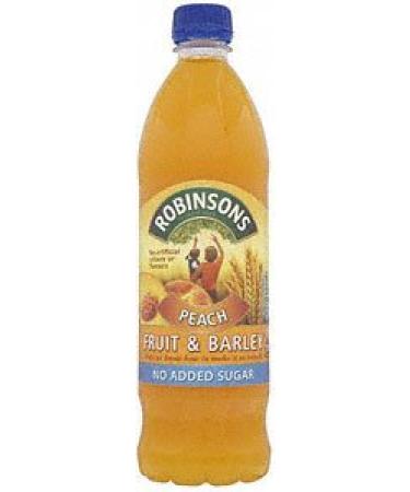 Robinsons Peach fruit and barley 8 x 1 L No sug