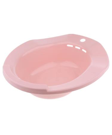 HouseVibe Comfortable Hip Bath Tub for Hemorrhoid Relief 15.2 x 14.2 x 2.8 Inch Universal Toilet Sitz Bath