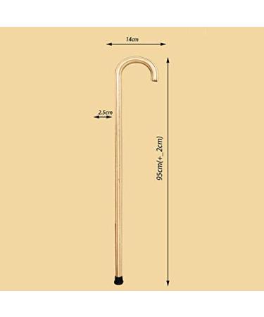 Disabled&Elderly Lightweight Non-Slip Solid Wood Canes Men&Women Hiking Wood Walking Sticks Mountaineering Crutch-92cm powerfully - Buy Online on GoSupps.com