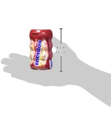 Mentos Pure Fresh - Cinnamon Mint Flavour - Pack of 6 bottles (300 pieces) - Sugar-free Gum - Buy Online on GoSupps.com