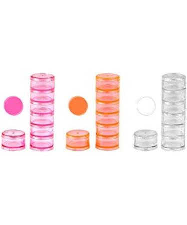 HaiSea Weekly Travel Pill Planner - Monthly Pill Organizer with Separate AM/PM Compartments (Colors Vary) - White - Buy Online on GoSupps.com