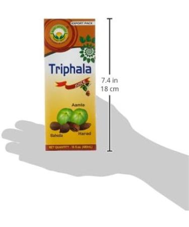Basic Ayurveda Triphala Juice 16oz - 32 Fl Oz | Pack of 1 | Pure & Natural - Buy Online on GoSupps.com