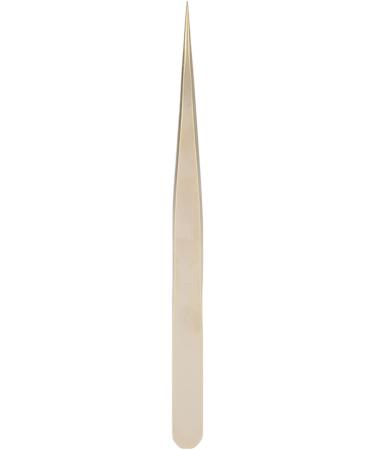 Eyeline Extension Tweezers Set - Golden Stainless Steel Portable Eyelash Accessories with Angular Mirror & Beauty Needle - Buy Online on GoSupps.com