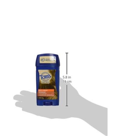 Tom's of Maine Aluminum-Free Men's Deodorant - Deep Forest, 2.8 oz | Long-Lasting Natural Protection - Buy Online on GoSupps.com