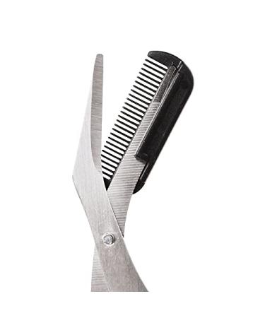 Craft Scissors Women Eyebrow Trimmer Scissors Comb Eyelash Hair Removal Grooming Cutter Shaping Hand Tools Scissors - Buy Online on GoSupps.com