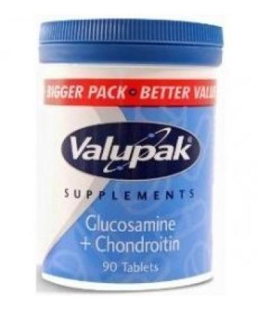 Valupak Glucosamine & Chondroitin Tablets 90/Pk