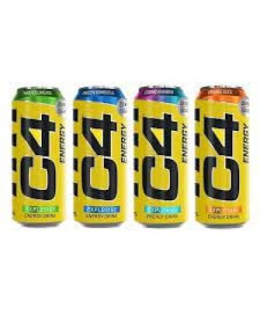 C4 Energy Drink 12x500ml (Mixed Variety Pack)