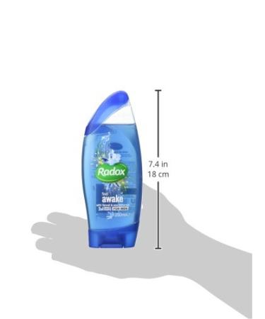 Radox Feel Good 2-in-1 Shower and Shampoo - Pack of 6 x 250ml | International Shipping Available - Buy Online on GoSupps.com