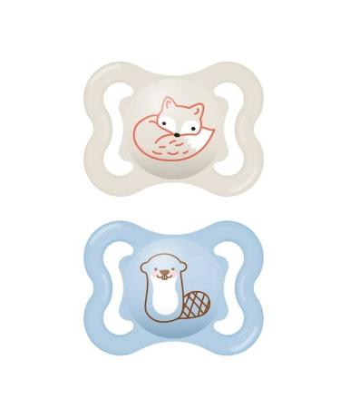 Fotopharmacy MAM Air 120S silicone pacifier 2-6 m 2 pieces blue one size