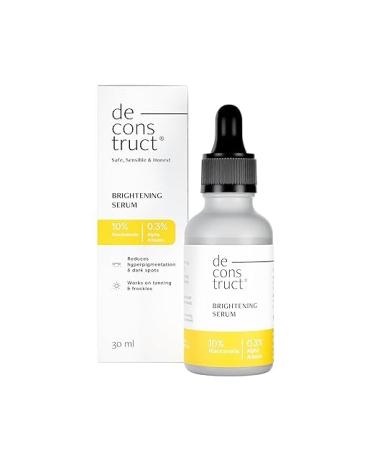 Apricx Niacinamide Face Serum for Pigmentation & Dark Spots | 0.3% Alpha Arbutin | For Women & Men | Reduces Dark Spots & Acne Marks | Fragrance Free | Beginner-friendly | 30ml