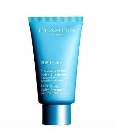 Clarins SOS Hydra Refreshing Hydration Mask | Refreshed  Perfectly Hydrated and More Radiant Skin 10 Minutes After Application* | Visibly Smoothes Fine Lines and Calms Irritations | Hyaluronic Acid
