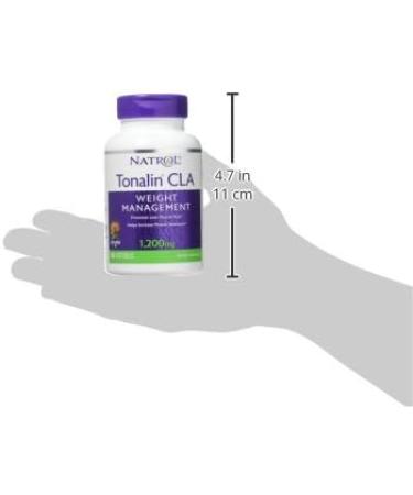 Natrol Tonalin CLA Softgels | Derived from Safflower | Promotes Lean Muscle Mass & Fat Metabolism | 1200mg, 60 Count | Weight Management Supplement - Buy Online on GoSupps.com
