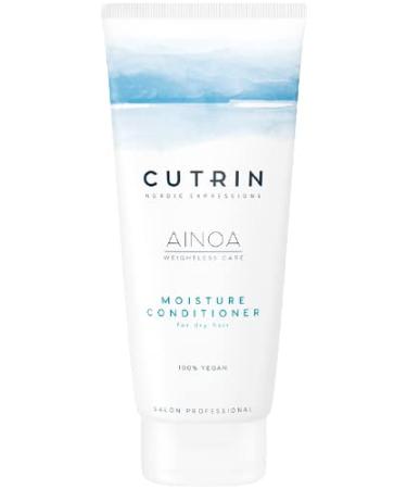 Cutrin Ainoa Moisture Conditioner 200ml Moisturizes dry frizzy and/or curly hair. Makes them soft and docile makes combing easier.