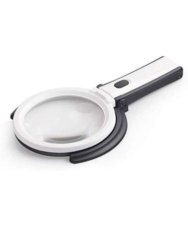 Magnifier Hd Plug-in Foldable Desktop Repair Reading Magnifying Glass with Led Light Handheld Magnifying Glass Lofty Ambition - Buy Online on GoSupps.com