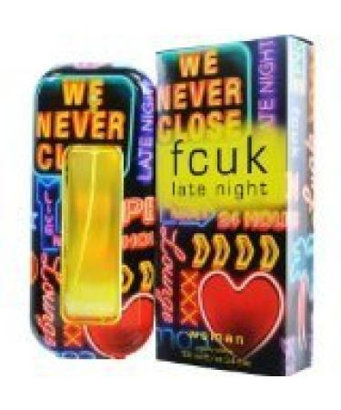FCUK LATE NIGHT(W)EDT SP 3.4ozNEW (Pack of 2)