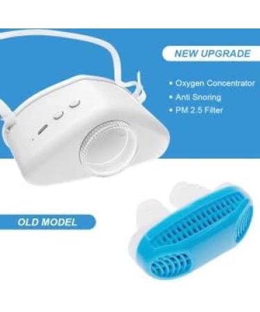 2021 Anti-Snoring Solution: 4-in-1 Atomization Device for Sleep Apnea - Adjustable Wind Force for Comfortable Sleep - White - Buy Online on GoSupps.com