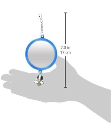 Boredom Breaker Bird Toy - Large Double Sided Mirror in Various Colors - Buy Online on GoSupps.com
