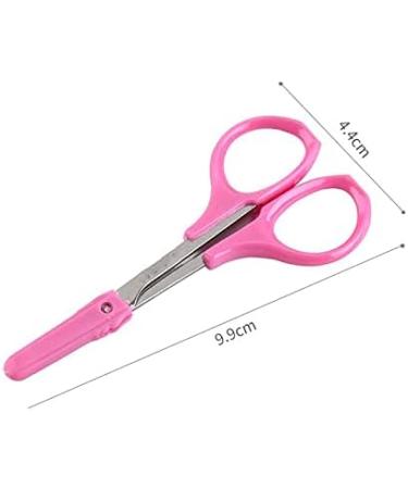 Craft Scissors Sharp Tip Makeup Eyebrow Scissors Stainless Steel Beauty Small Manicure Trimming Scissor with Cover Scissors - Buy Online on GoSupps.com