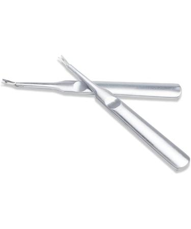 Stainless Nail Cuticle Pusher Trimmer Nipper Cutter Remover Hangnail Nails Cleaner Dead Skin Callus Removal Fork Clipper Nail Art Manicure Tool - Buy Online on GoSupps.com