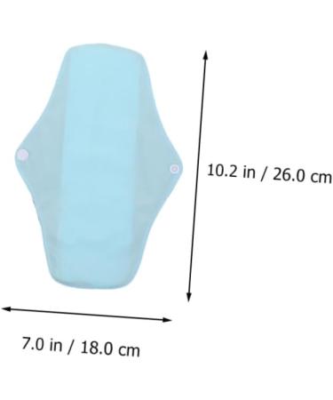 Fomiyes 4-Pack Mesh Fabric Washable Menstrual Pads for Women Portable & Eco-Friendly Menstruation Solution - Buy Online on GoSupps.com