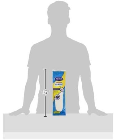 Dr. Scholl's Double Air Pillo Insole Unisex - Pack of 6 | Men's 7-13, Women's 5-10 - Buy Online on GoSupps.com