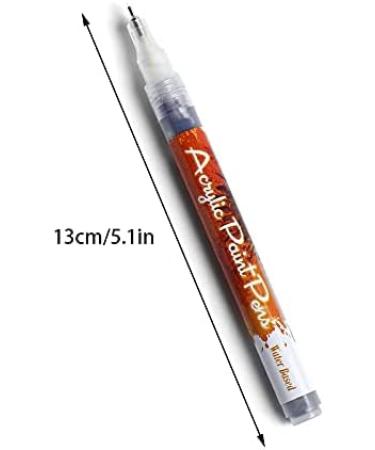 Syfinee NailArt Malstift - Quick-Drying Acrylic Graffiti Pen for DIY Nail Art | 1mm Lace Nail Tool for Acrylic Natural & Gel Nails - Buy Online on GoSupps.com