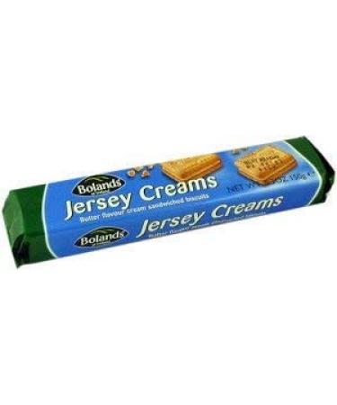 Bolands Jersey Creams 3-Pack - Authentic Irish Butter Flavored Cream Filled Biscuits - 150g (5.3oz) per Bag - Buy Online on GoSupps.com