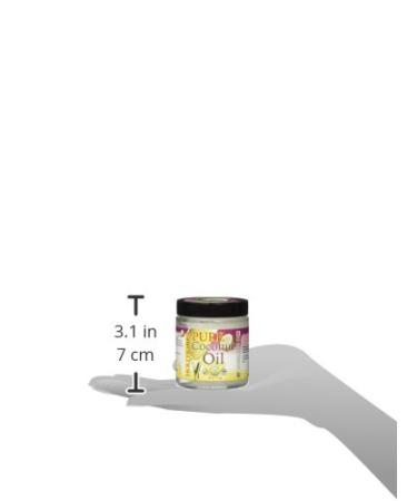 Hollywood Beauty 100% Pure Coconut Oil - 4 Oz | Premium Organic Oil for Hair & Skin - International Shipping Available - Buy Online on GoSupps.com