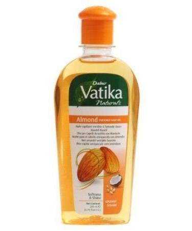 Vatika Naturals Vatika 3 x 200ml Almond Enriched Hair Oil