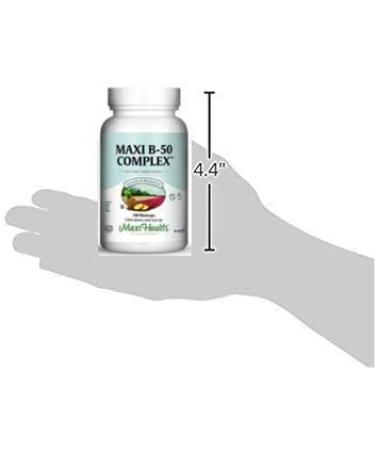 Maxi B-50 Complex - Essential B Vitamin Supplement for Energy and Metabolism Support - Buy Online on GoSupps.com