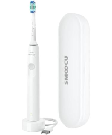PHILIPS Sonicare DailyClean Rechargeable Toothbrush with Smoocu Case SmarTimer and Quadpacer - Buy Online on GoSupps.com