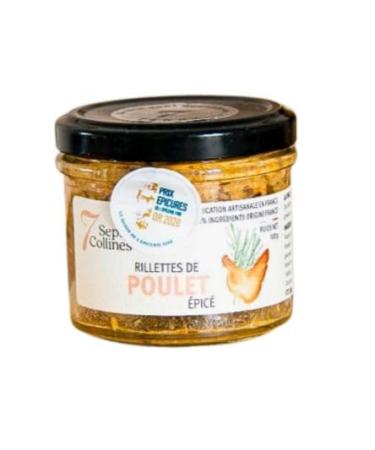 Sept Collines Seven Hills - Spicy Chicken Rillettes 100g