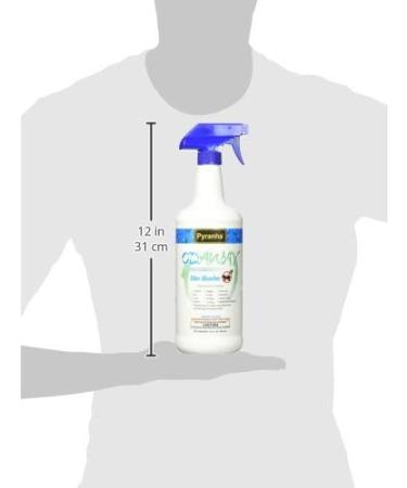 Pyranha Odaway Odor Eliminator 32 fl oz. Spray Bottle - Water-Based Solution - Buy Online on GoSupps.com