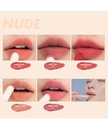 rom&nd Zero Matte Lipstick 3g 09 SHELL NUDE - Intense Color, Long-Lasting, Weightless Velvet Texture | Matte Finish, Highly Pigmented | Ultra-Adhesive Formula - Buy Online on GoSupps.com