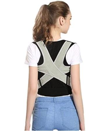 Back Posture Corrector Therapy Corset Spine Support Belt Lumbar Back Posture Correction Bandage (Color Size : M) XXLarge (With Waist Belt 3XL) vision