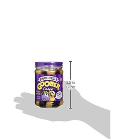 Smucker's Goober Grape Spread 510g - Pack of 3 | Buy Internationally | Delicious Peanut Butter & Grape Jelly - Buy Online on GoSupps.com