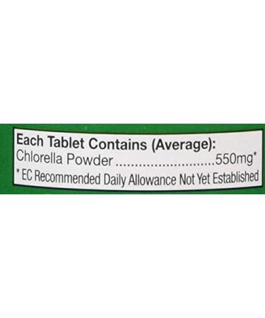 HealthAid Chlorella 550mg 60 Tablets - Natural Detox and Immune Support - Buy Online on GoSupps.com