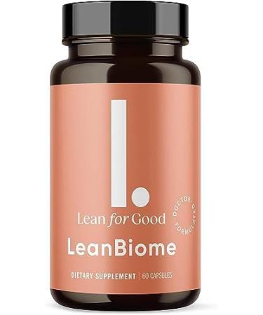 LEANFORGOOD LeanBiome 9-Strain Probiotic Formula Supports a Balanced Gut Microbiome Powerful Gut Probiotics - Daily Supplement - 60 Capsules