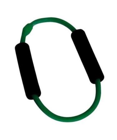 Balego Toning and Fitness Resistance Exercise Ring with Foam Handles Medium Green Medium (Green)