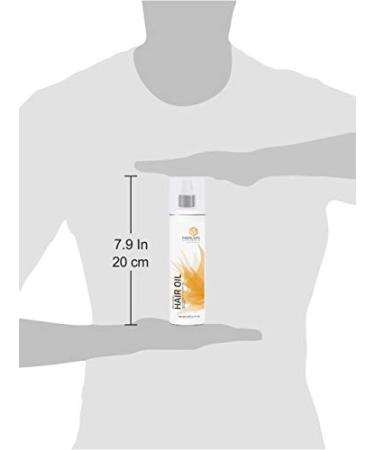 MERLION NATURALS Herbal Hair Oil with 12 Essential Herbs - Amla, Virgin Coconut, Sesame Seed | 200ml/6.7oz | 100% Pure & Natural - Buy Online on GoSupps.com
