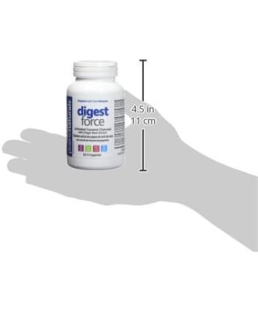 Prairie Naturals Digest Force with Activated Coconut Charcoal & Ginger Root Extract VCaps - 60 Count Ginger 60 count (Pack of 1) - Buy Online on GoSupps.com