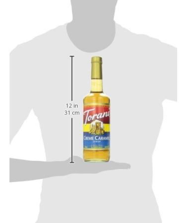 Torani Creme Caramel Syrup 750ml - Rich and Decadent Flavor for Drinks and Desserts - Buy Online on GoSupps.com