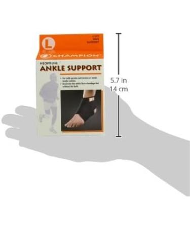 Buy Champion Ankle Support - Figure 8 Neoprene Large | International Shipping Available - Buy Online on GoSupps.com