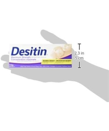 Desitin Diaper Rash Cream for Baby Zinc Oxide Cream Maximum Strength 113g - Buy Online on GoSupps.com