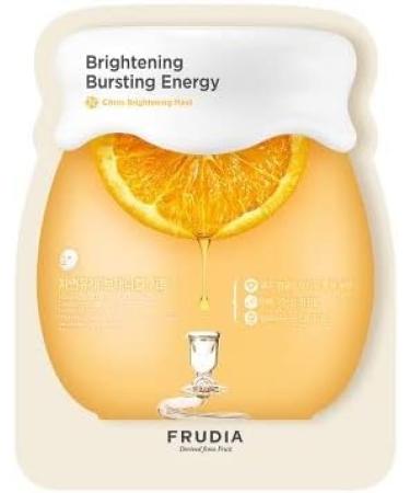 FRUDIA Citrus Mask Sheet Whitening facial mask Jeju mandarin extract contains vitamin C - Buy Online on GoSupps.com