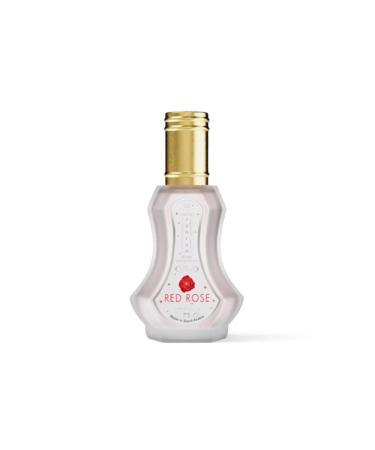 Al Rehab Red Rose Eau de Parfum Spray for Women 1.2 Ounce / 35ml