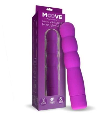 MOOVE Wave Massager 8 Functions Purple 200 g
