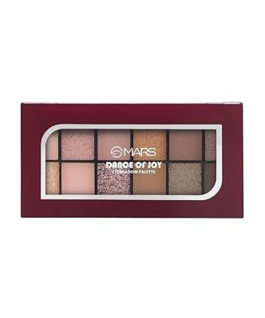 Buy MAR.S 12 Shades Dance of Joy Eyeshadow Palette - Highly Pigmented Blendable Matte & Shimmer Finish | International Shipping Available - Buy Online on GoSupps.com