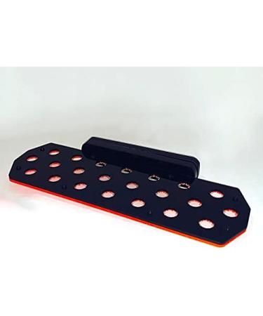 Neon Orange Frag Rack Locking for 22 Plugs | Magnetic Acrylic - Buy Online on GoSupps.com